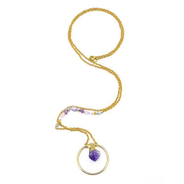 Timeless Companion Healing Amethyst Necklace-Your Soul Place